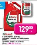 Castrol-5ltr Motor Oil 25W-50