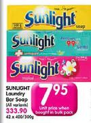 Sunlight Laundry Bar Soap-400/500g