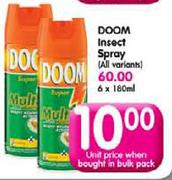 Doom Insect Spray-180ml