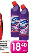 Domestos Sanitary Cleaner-750ml Each