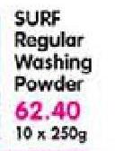 Surf Regular Washing Powder-10x250g