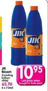 JIK Bleach(Excluding Brilliant White)-750ml Each