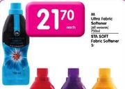 M Ultra Fabric Softener-750ml Each