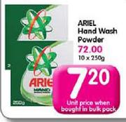 Ariel Hand Wash Powder-250g Each