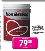 Homestead Acrylic PVA-5Ltr