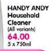 Handy Andy Household Cleaner-5x750Ml