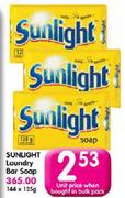 Sunlight Laundry Bar Soap-125Gm