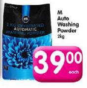 M Auto Washing Powder-2Kg Each