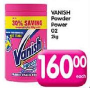 Vanish Powder O2-2Kg Each