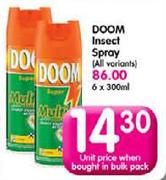 Doom Insect Spray(All variants)-300ml