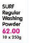 Surf Regular Washing Powder-10x250Gm