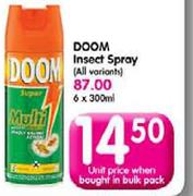 Doom Insect Spray-300ml Each