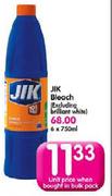 Jik Bleach-750ml Each