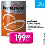 Homestead 5Ltr Gloss Enamel-Each