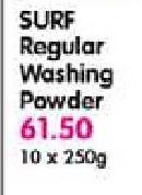 Surf Regular Washing Powder-10X250g 