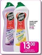 Handy Andy Household Cleaner-750ml Each