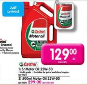 Castrol 5Ltr Motor Oil 25W-50