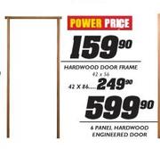Hardwood Door Frame-42 x 56