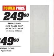 Swartland 2/4/6 Panel Deep Moulded Door-813mm x 2032mm