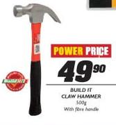 Build It Claw Hammer-500g