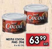 Nestle Cocoa PWD(Tin)-6 x 62.5gm