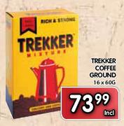 Trekker Coffee Ground-16 x 60gm