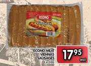 Econo Meat Viennas Sausages-1kg