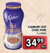 Cadbury Hot Choc PWD-500gm Each