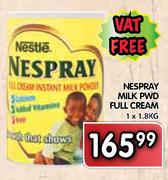 Nespray Milk Pwd Full Cream-1.8kg