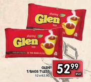 Glen T/Bags T/Less-12 x 62.5gm