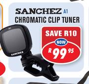 Sanchez Chromatic Clip Tuner-Each