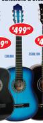 Sanchez 38 Inch Classical & Steel String Guitars(C38L8BB)-Each