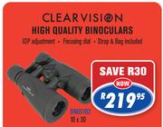 Clear Vision High Quality Binoculars-(10X30) Each