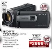 Sony Video Camera