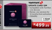 Tomtom Update Card 12M