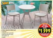 Balito 3 Piece Patio Set