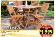Kingsbury 5 Piece Patio Set