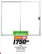 Duro Aluminium Natural Sliding Door-1800mmx2100mm