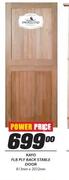 Kayo FLB Ply Back Stable Door-813mmx2032mm