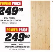Swartland Kayo Pine Batten Door-813mmx2032mm