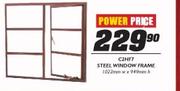 C2HF7 Steel Window Frame-1022mm w x 949mm h