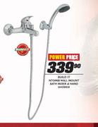 Build It Ntombi Wall Mount Bath Mixer & Hand Shower