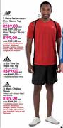 Mens Performance Short Sleeve Top