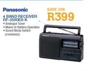 Panasonic 4 Band Receiver (RF-3500E9-K)