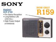 Sony Radio (ICF-F10)