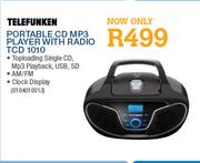 Telefunken Portable CD MP3 Player With Radio (TCD 1010)