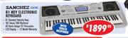 Sanchez 61 Key Electronic Keyboard(SZ6110C)