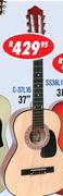 Sanchez 37" Spruce Top Steel String Guitar(C-37L16)