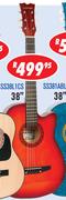 Sanchez 38" Spruce Top Steel String Guitar(SS38L1CS)