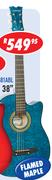 Sanchez 38" Spruce Top Steel String Guitar(SS381ABL)